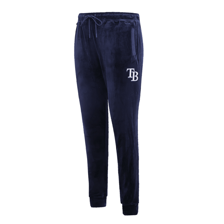 RAYS WOMEN'S NAVY TB RFC PROMAX VELOUR JOGGER PANTS - The Bay Republic | Team Store of the Tampa Bay Rays & Rowdies