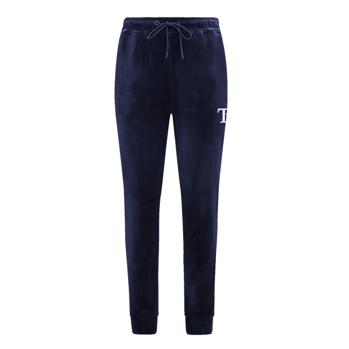 RAYS WOMEN'S NAVY TB RFC PROMAX VELOUR JOGGER PANTS - The Bay Republic | Team Store of the Tampa Bay Rays & Rowdies