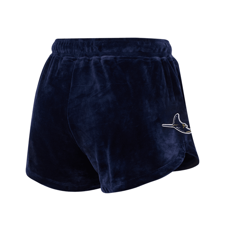 RAYS WOMEN'S NAVY TB RFC PROMAX VELOUR SHORTS - The Bay Republic | Team Store of the Tampa Bay Rays & Rowdies
