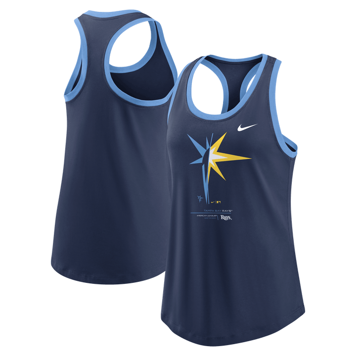 RAYS WOMEN'S NAVY TECH TEAM NIKE TANK - The Bay Republic | Team Store of the Tampa Bay Rays & Rowdies