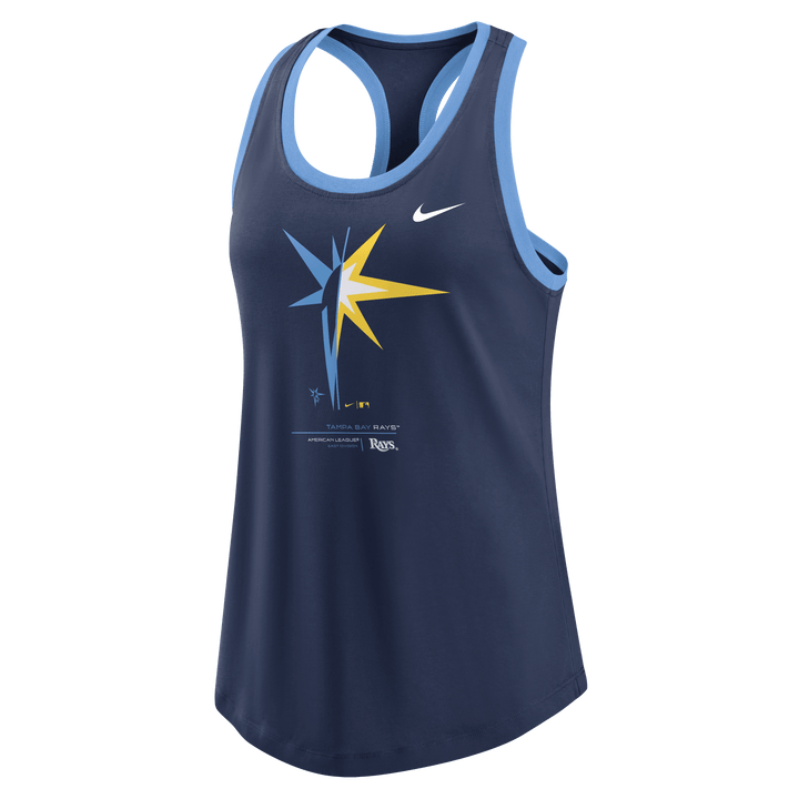 RAYS WOMEN'S NAVY TECH TEAM NIKE TANK - The Bay Republic | Team Store of the Tampa Bay Rays & Rowdies