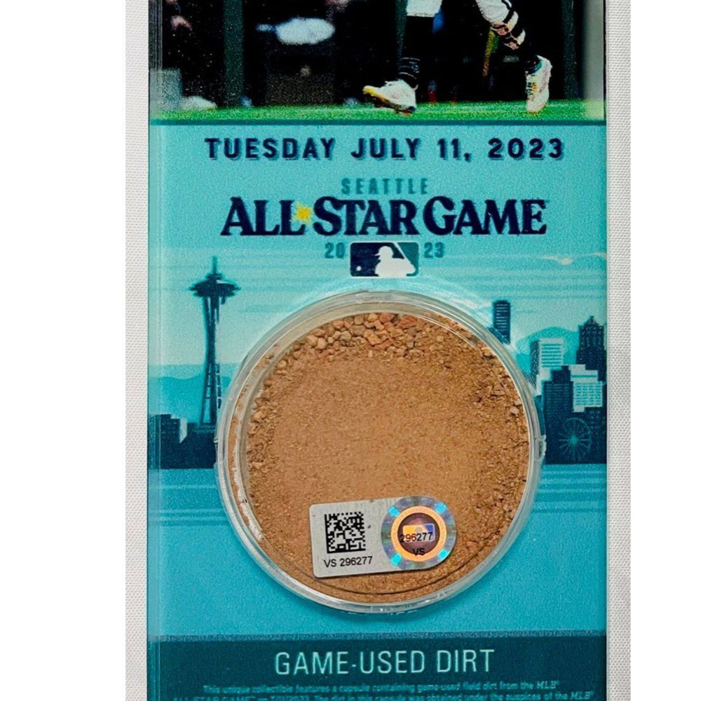 RAYS YANDY DIAZ AUTHENTIC ALL-STAR GAME-USED FIELD DIRT ACRYLIC TICKET - The Bay Republic | Team Store of the Tampa Bay Rays & Rowdies