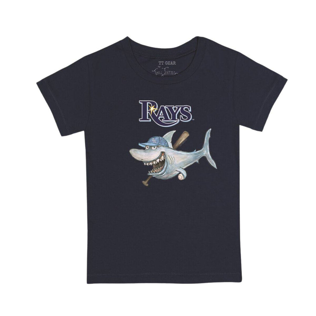 RAYS YOUTH NAVY SHARK TINY TURNIP T-SHIRT - The Bay Republic | Team Store of the Tampa Bay Rays & Rowdies