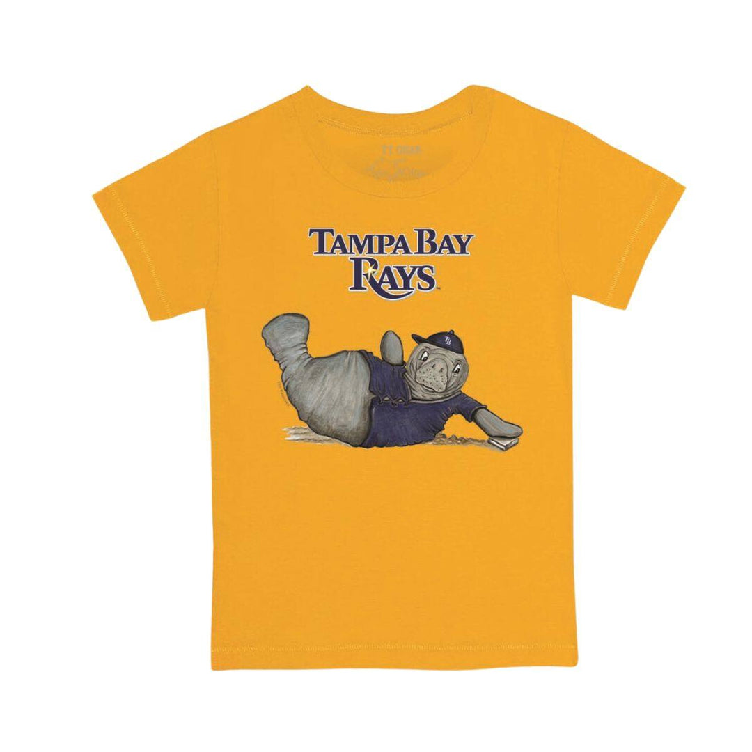 RAYS YOUTH YELLOW MANATEE TINY TURNIP T-SHIRT - The Bay Republic | Team Store of the Tampa Bay Rays & Rowdies