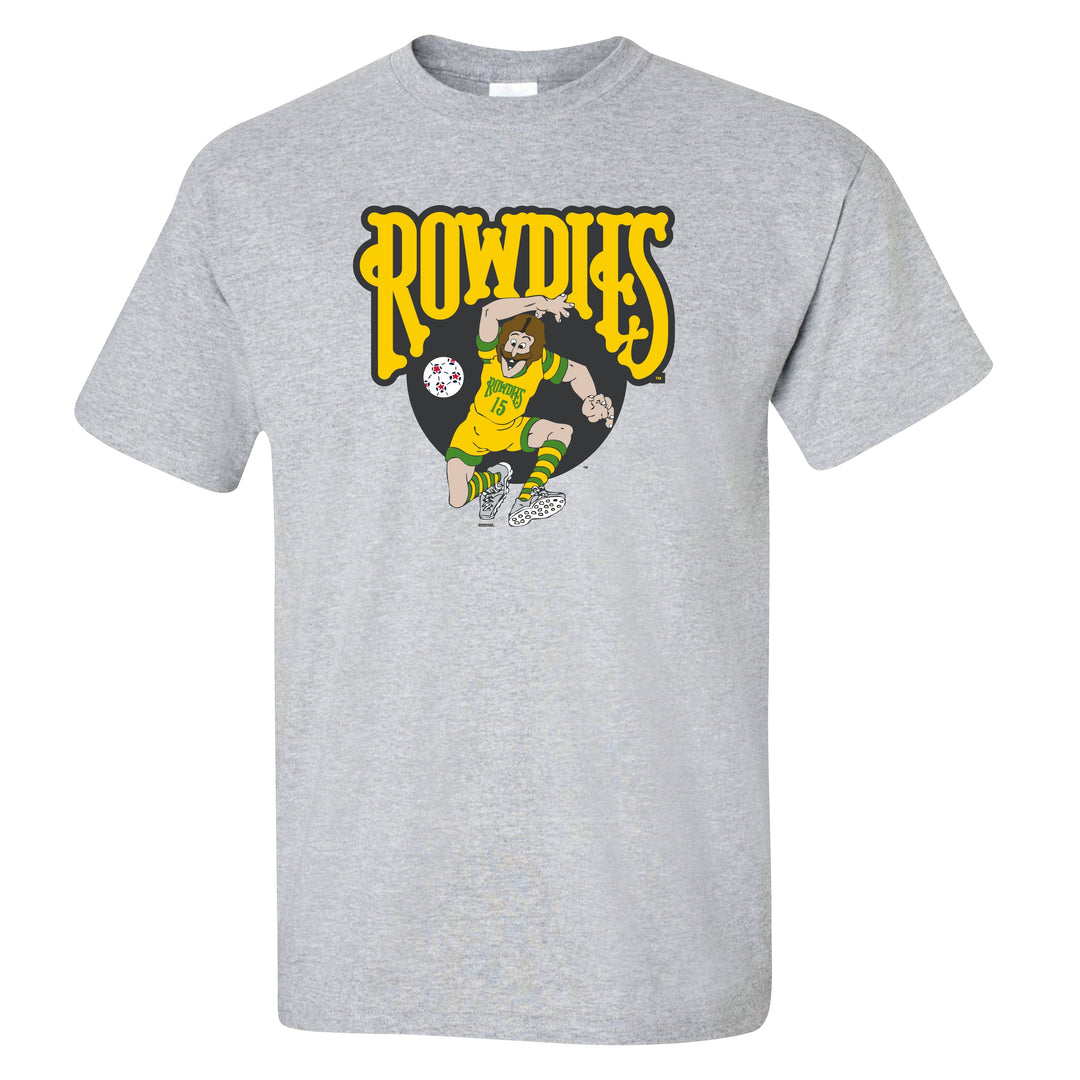 ROWDIES YOUTH LIGHT GREY RALPH SHORT SLEEVE T-SHIRT - The Bay Republic | Team Store of the Tampa Bay Rays & Rowdies