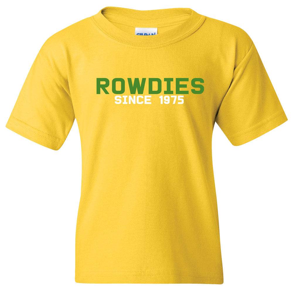 ROWDIES YOUTH YELLOW SINCE 1975 T-SHIRT - The Bay Republic | Team Store of the Tampa Bay Rays & Rowdies