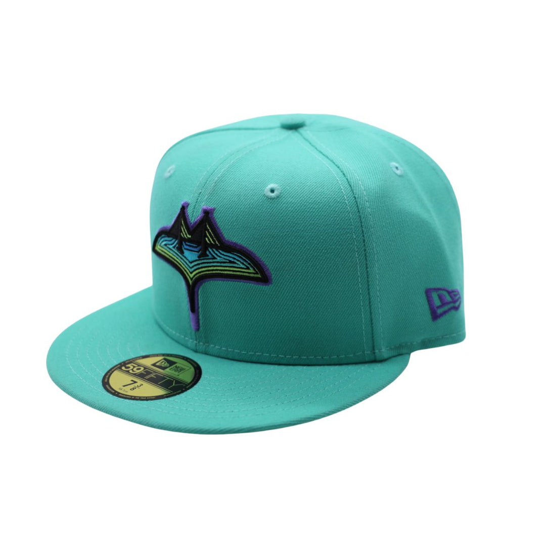 Rays New Era Seafoam City Connect Skyway Tampa Bay 59Fifty Fitted Hat
