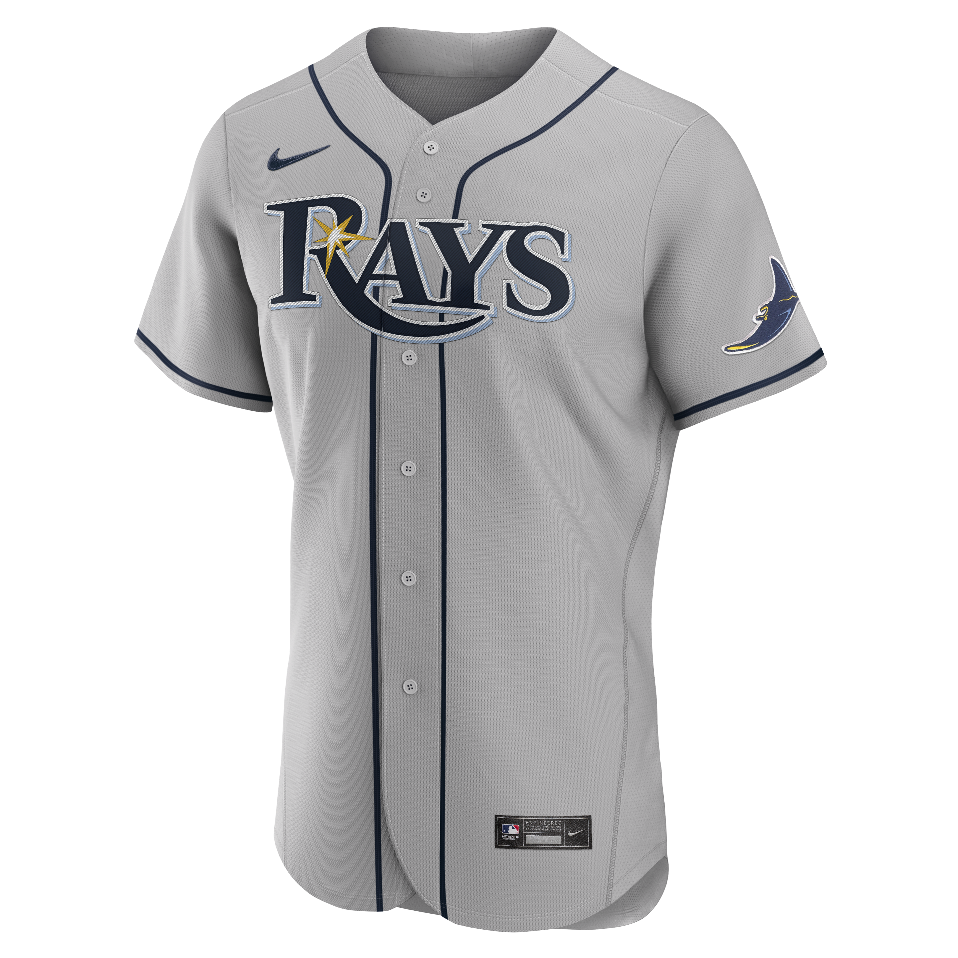 Rays Gray Men's Authentic Jersey – The Bay Republic