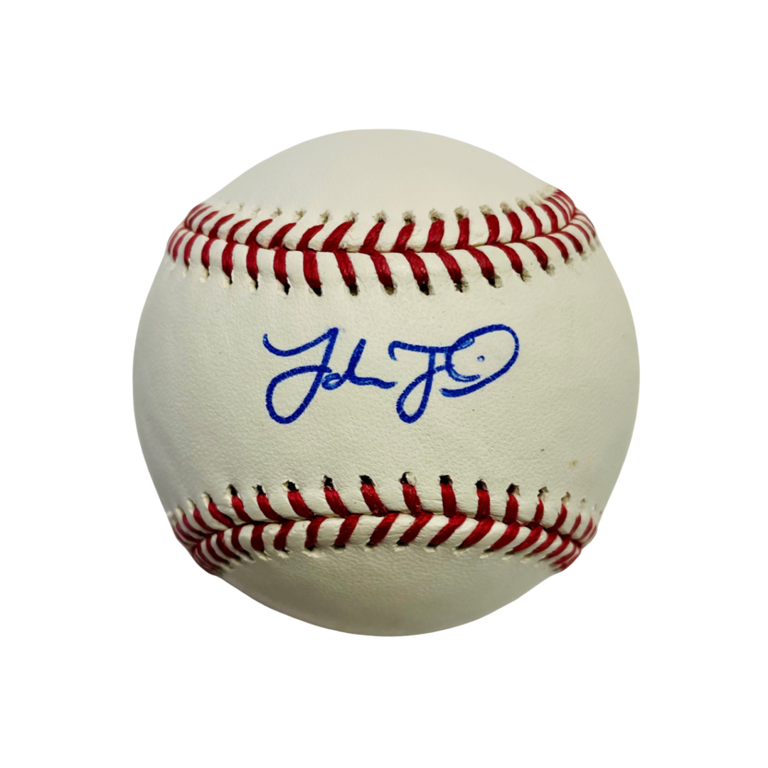RAYS JOSH FLEMING AUTOGRAPHED OFFICAL MLB BASEBALL