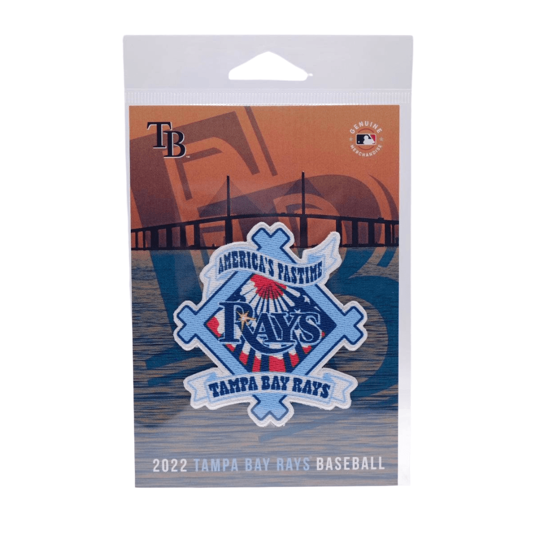 RAYS AUTHENTIC AMERICA'S PASTIME FAN PATCH - The Bay Republic | Team Store of the Tampa Bay Rays & Rowdies