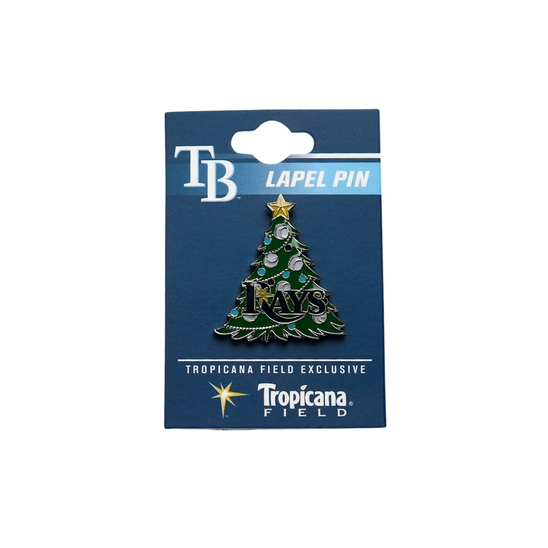 RAYS CHRISTMAS TREE LAPEL PIN - The Bay Republic | Team Store of the Tampa Bay Rays & Rowdies
