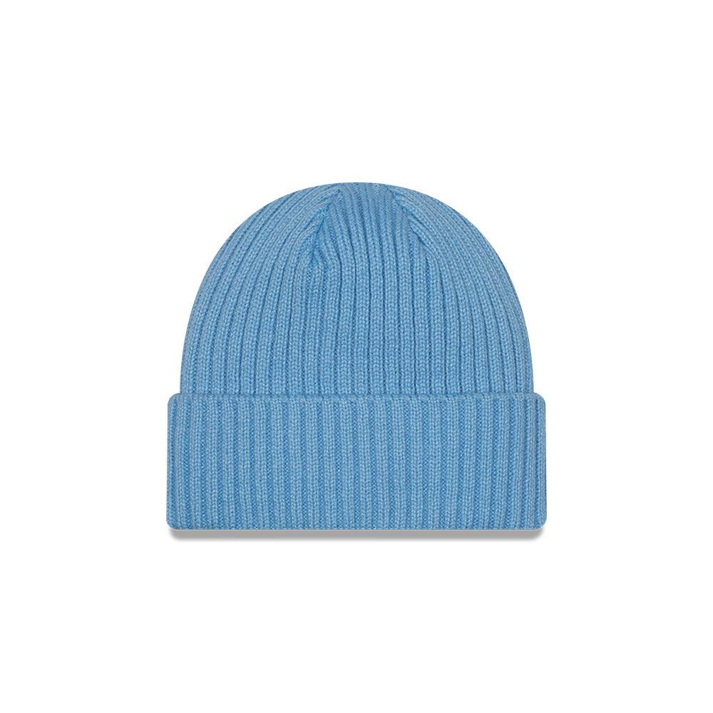 RAYS COLUMBIA BLUE TB NEW ERA KNIT HAT - The Bay Republic | Team Store of the Tampa Bay Rays & Rowdies