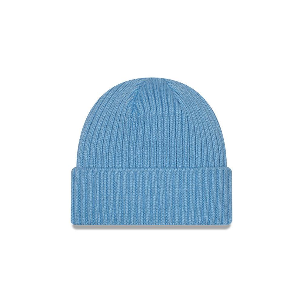 RAYS COLUMBIA BLUE TB NEW ERA KNIT HAT - The Bay Republic | Team Store of the Tampa Bay Rays & Rowdies