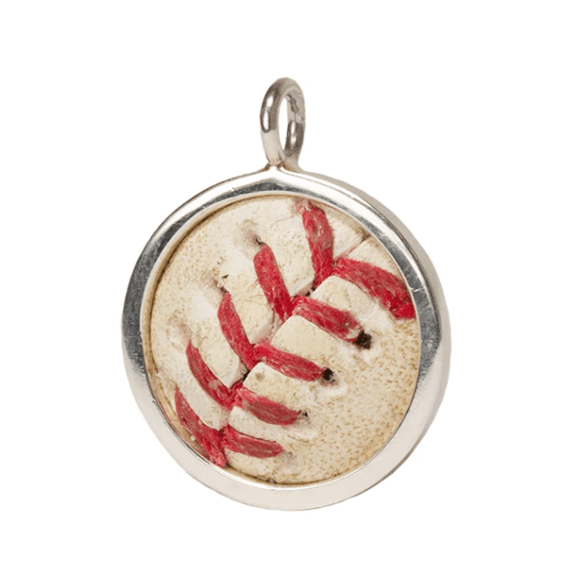 RAYS GAME USED BASEBALL PENDANT NECKLACE - The Bay Republic | Team Store of the Tampa Bay Rays & Rowdies