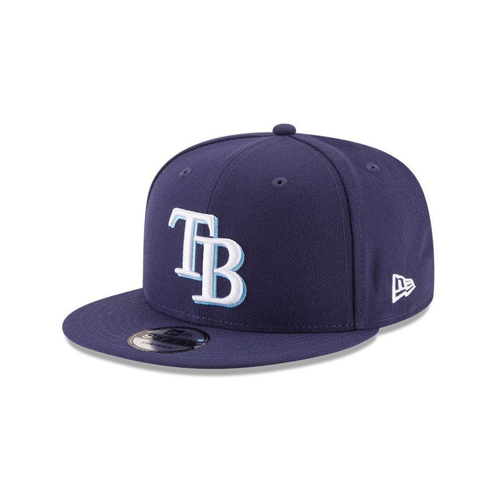 RAYS NAVY MEN'S NEW ERA 9FIFTY SNAPBACK HAT - The Bay Republic | Team Store of the Tampa Bay Rays & Rowdies