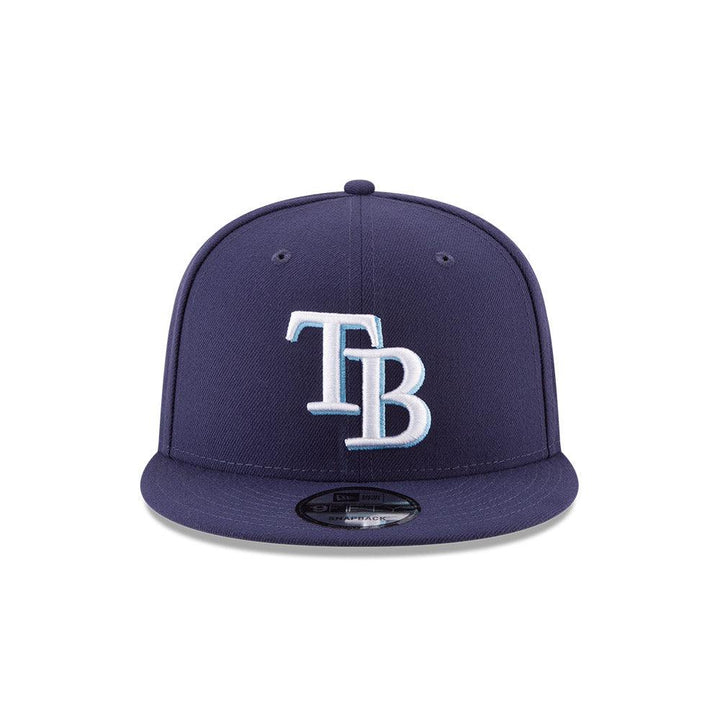 RAYS NAVY MEN'S NEW ERA 9FIFTY SNAPBACK HAT - The Bay Republic | Team Store of the Tampa Bay Rays & Rowdies