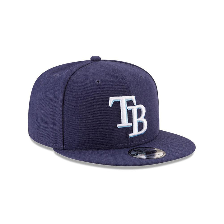 RAYS NAVY MEN'S NEW ERA 9FIFTY SNAPBACK HAT - The Bay Republic | Team Store of the Tampa Bay Rays & Rowdies