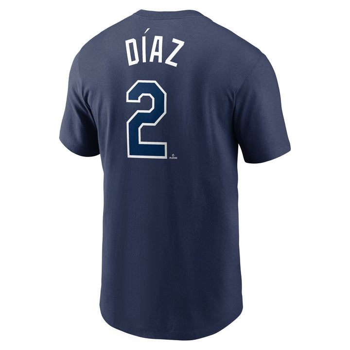 RAYS NAVY YANDY DIAZ NAME AND NUMBER T-SHIRT - The Bay Republic | Team Store of the Tampa Bay Rays & Rowdies