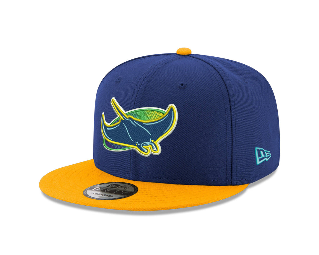 RAYS NAVY/GOLD ALT NEW ERA 9FIFTY SNAPBACK HAT - The Bay Republic | Team Store of the Tampa Bay Rays & Rowdies