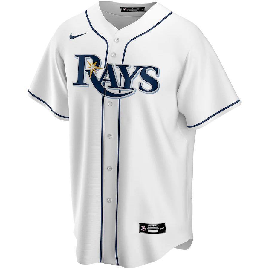 Rays Youth Nike White Replica Jersey Home - Main Image