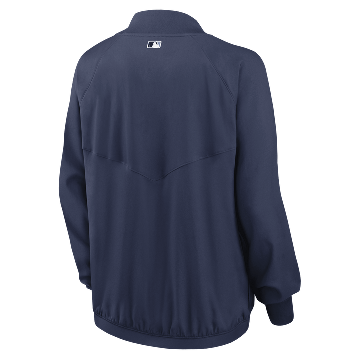 RAYS WOMEN'S NAVY NIKE AUTHENTIC COLLECTION PERFORMANCE FULL ZIP JACKET - The Bay Republic | Team Store of the Tampa Bay Rays & Rowdies