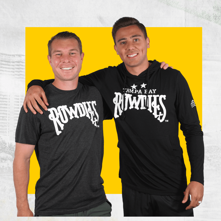 ROWDIES BLACK 2 STAR COYR HOODIE - The Bay Republic | Team Store of the Tampa Bay Rays & Rowdies