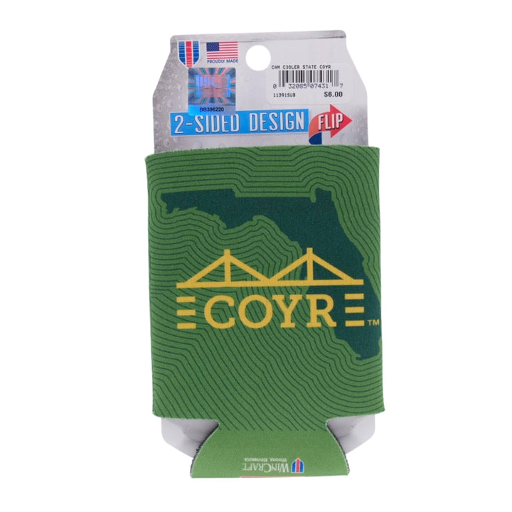 ROWDIES COYR CAN KOOZIE - The Bay Republic | Team Store of the Tampa Bay Rays & Rowdies