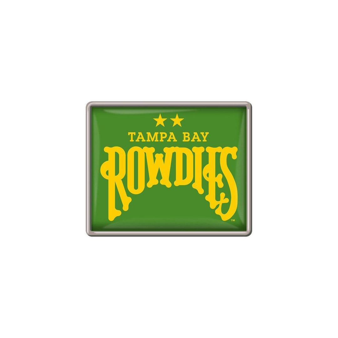 ROWDIES GREEN WITH YELLOW LOGO LAPEL PIN - The Bay Republic | Team Store of the Tampa Bay Rays & Rowdies