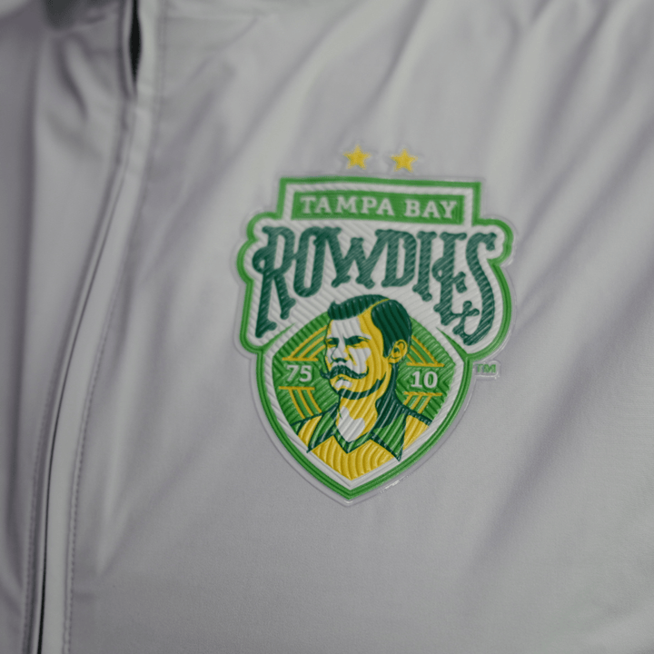 ROWDIES MEN'S CHARCOAL CREST DOUBLE ZIPPER VIPER VEST - The Bay Republic | Team Store of the Tampa Bay Rays & Rowdies