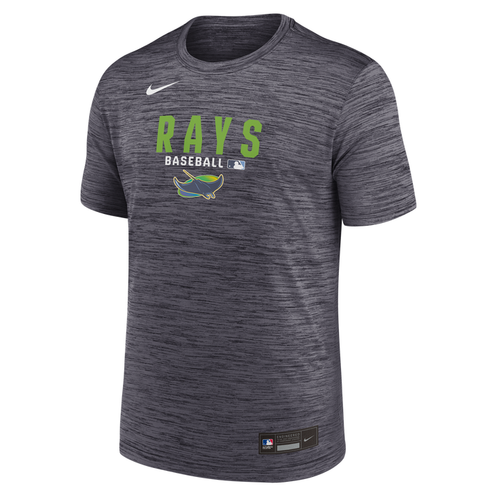 Rays Men's Nike 2026 Grey Devil Rays Alt Authentic Collection Velocity Dri Fit T-Shirt