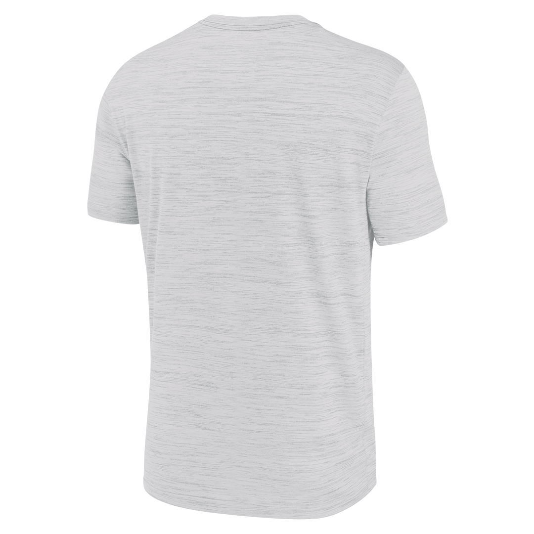 Rays Men's Nike 2026 White Burst Authentic Collection Velocity Dri Fit T-Shirt