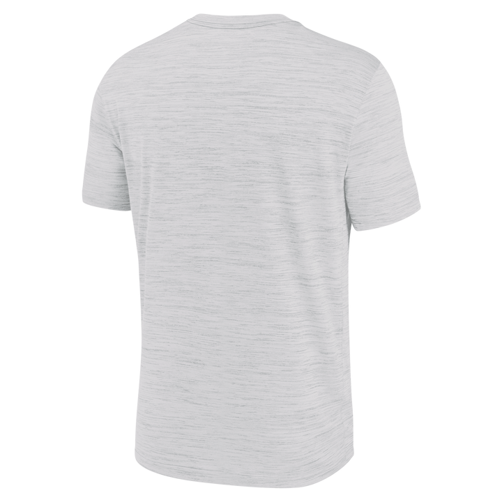 Rays Men's Nike 2026 White Burst Authentic Collection Velocity Dri Fit T-Shirt