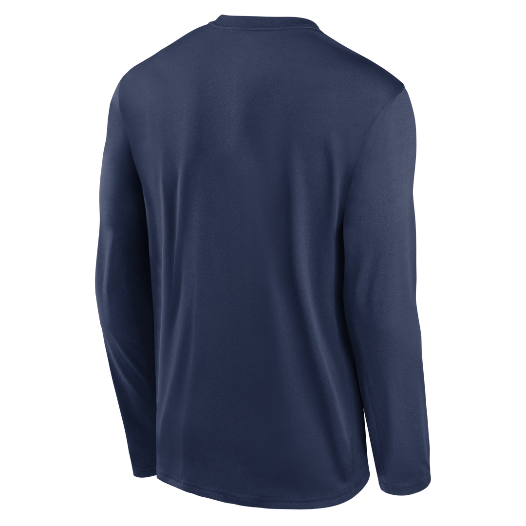Rays Men's Nike 2026 Navy TB Authentic Collection Engineered Dri-Fit Long Sleeve T-Shirt