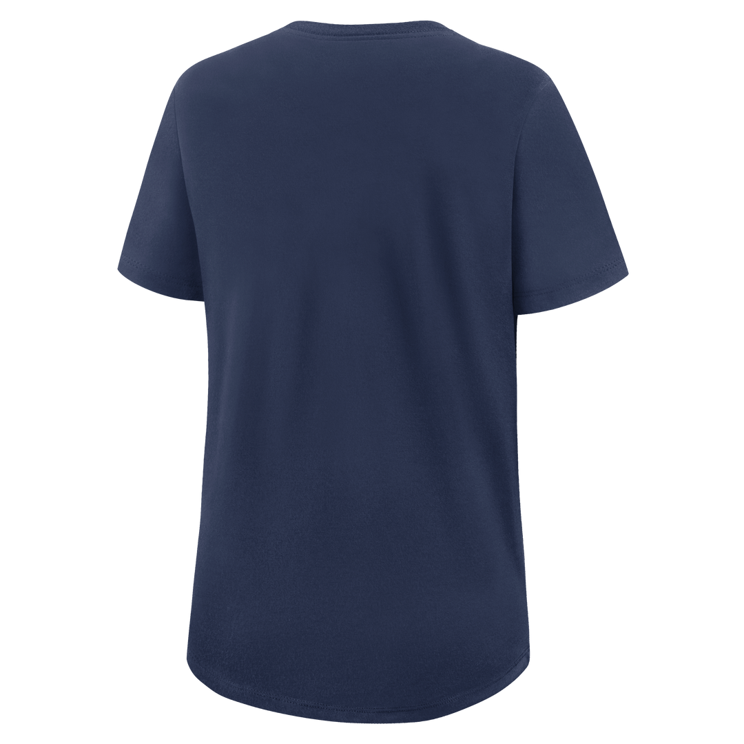 Rays Women's Nike 2026 Navy Authentic Collection Early Work Burst T-Shirt