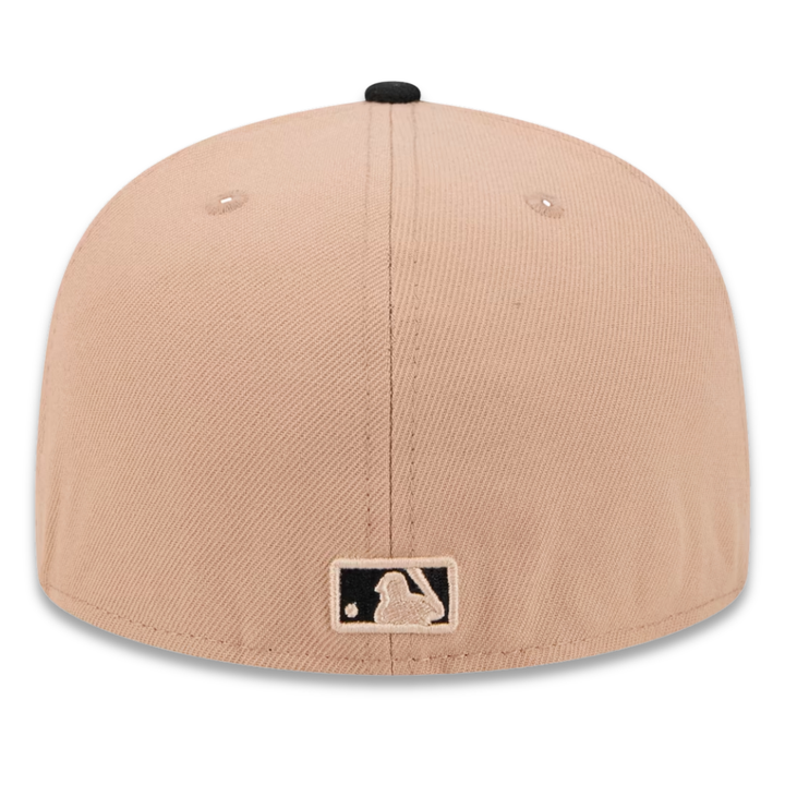 Rays New Era TB Coop Camel Black 59Fifty Fitted Hat