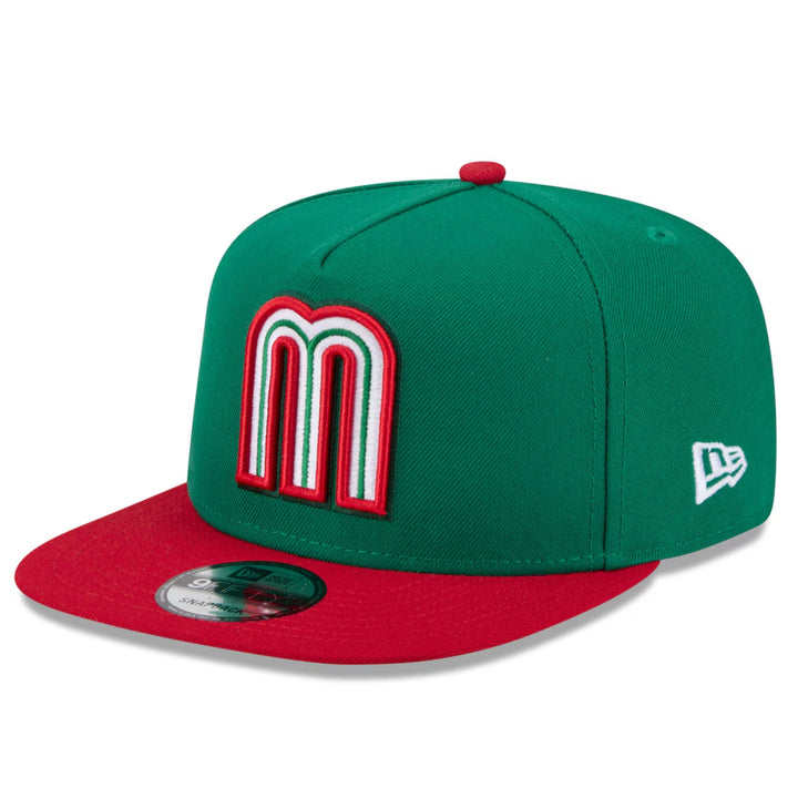 New Era World Baseball Classic 2026 Mexico A-Frame 9FIFTY Adjustable Cap