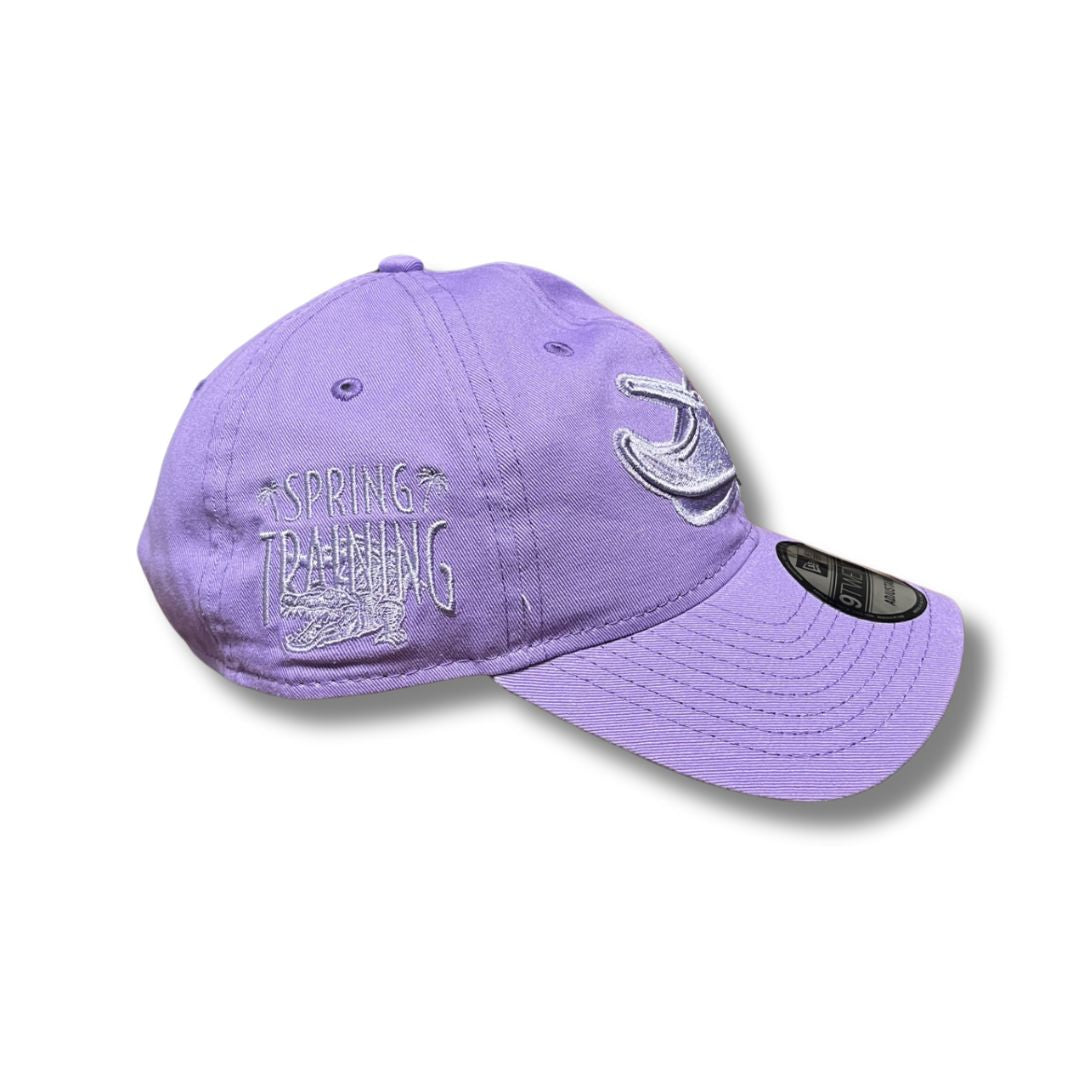 Rays New Era Purple 2025 Spring Training Alt 9Twenty Adjustable Hat