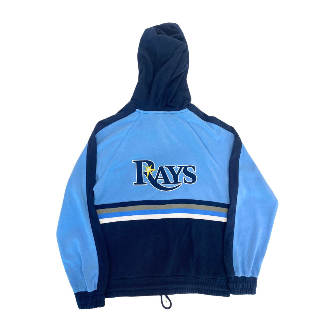 Rays Women's WEAR by Erin Andrews Color Block Full Zip Hoodie