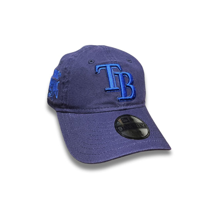 Rays New Era Navy 2025 Spring Training TB 9Twenty Adjustable Hat