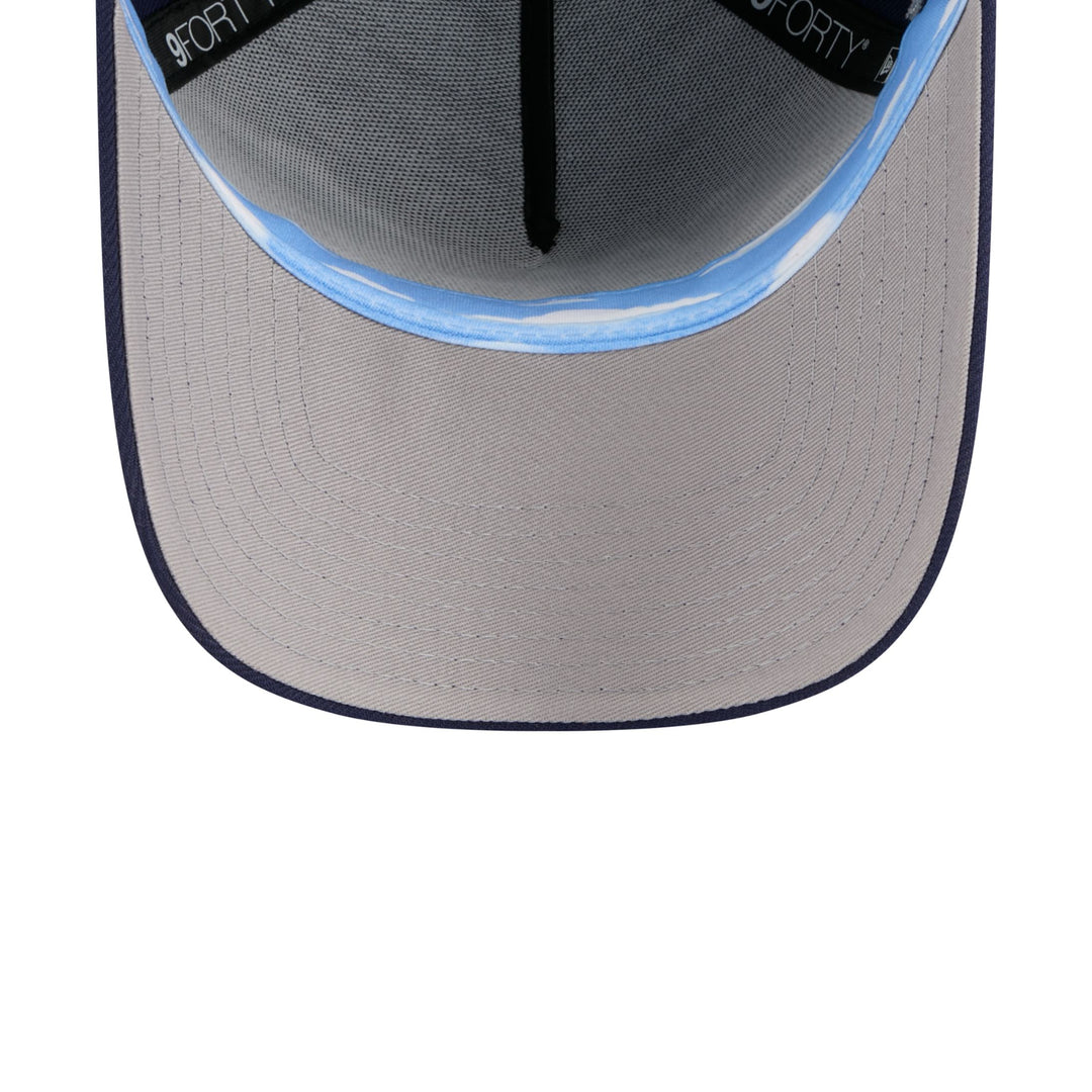 Rays New Era Navy 'The Simpsons' 9Forty A-Frame Clouds Adjustable Hat