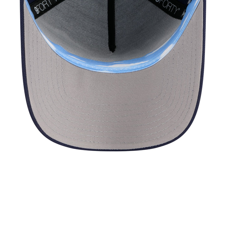 Rays New Era Navy 'The Simpsons' 9Forty A-Frame Clouds Adjustable Hat