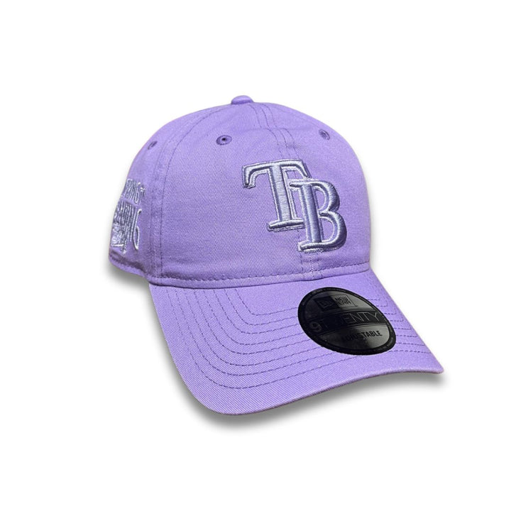 Rays New Era Purple 2025 Spring Training TB 9Twenty Adjustable Hat