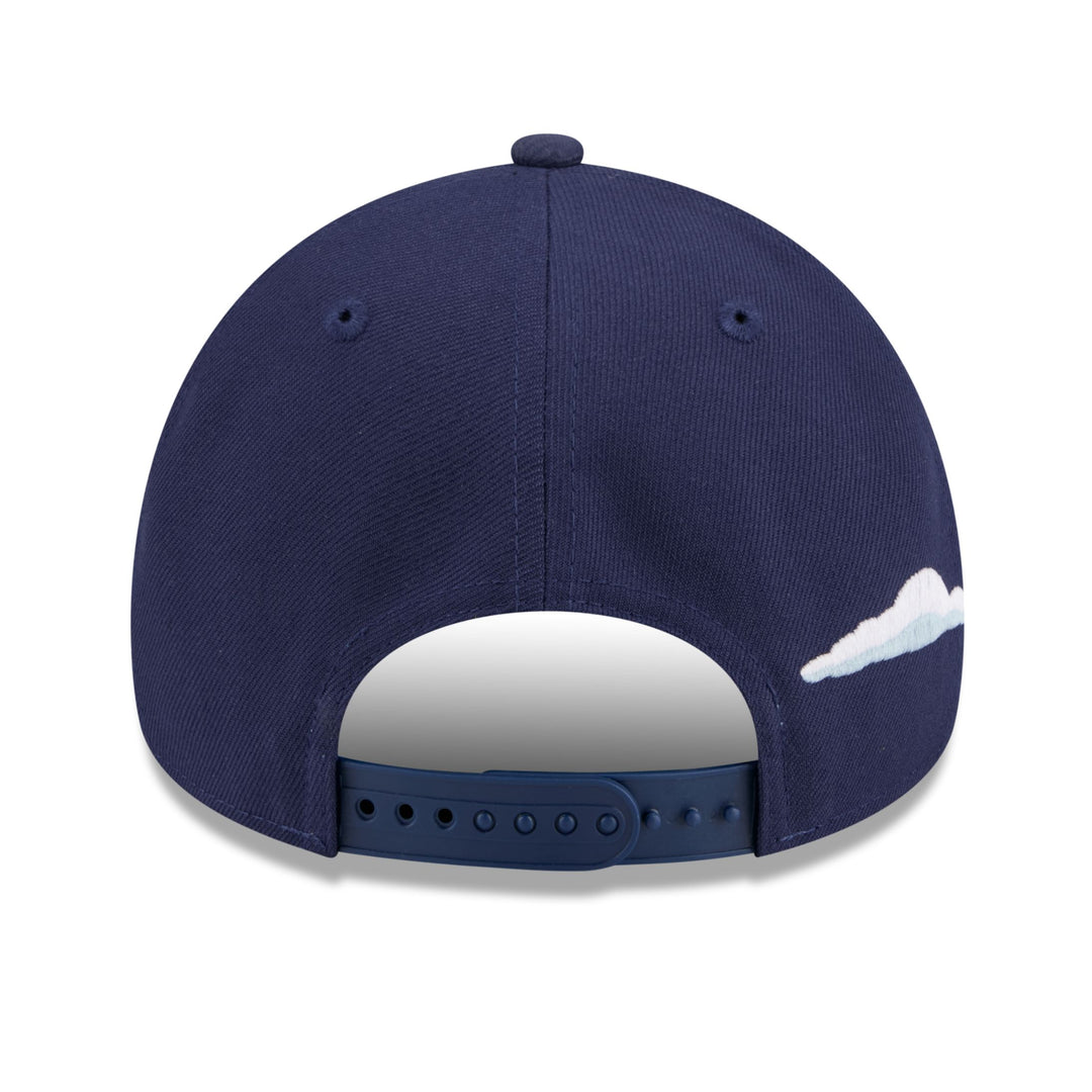 Rays New Era Navy 'The Simpsons' 9Forty A-Frame Clouds Adjustable Hat