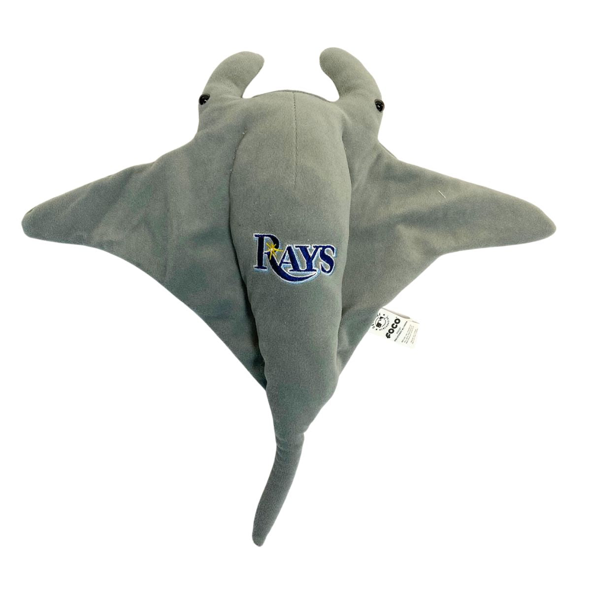 Rays Grey Small Tampa Bay Ray Plush Toy | The Bay Republic