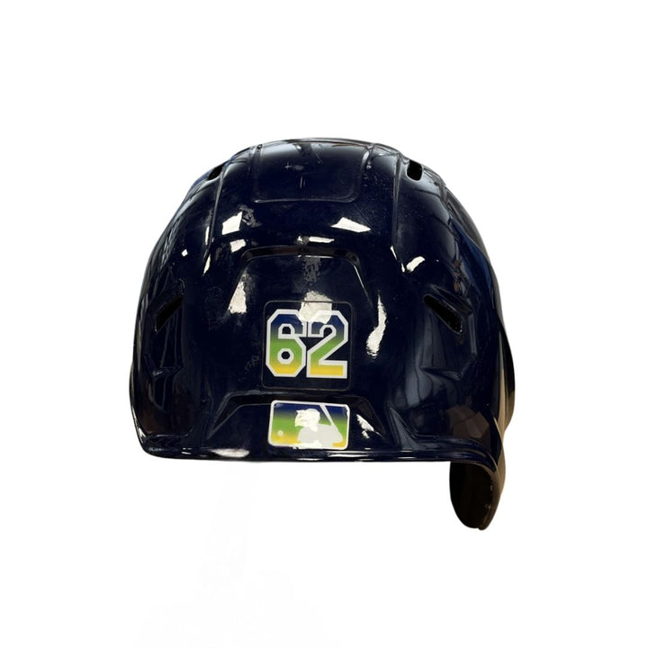 Rays Jonathan Aranda Game-Used Autographed Devil Rays Batting Helmet