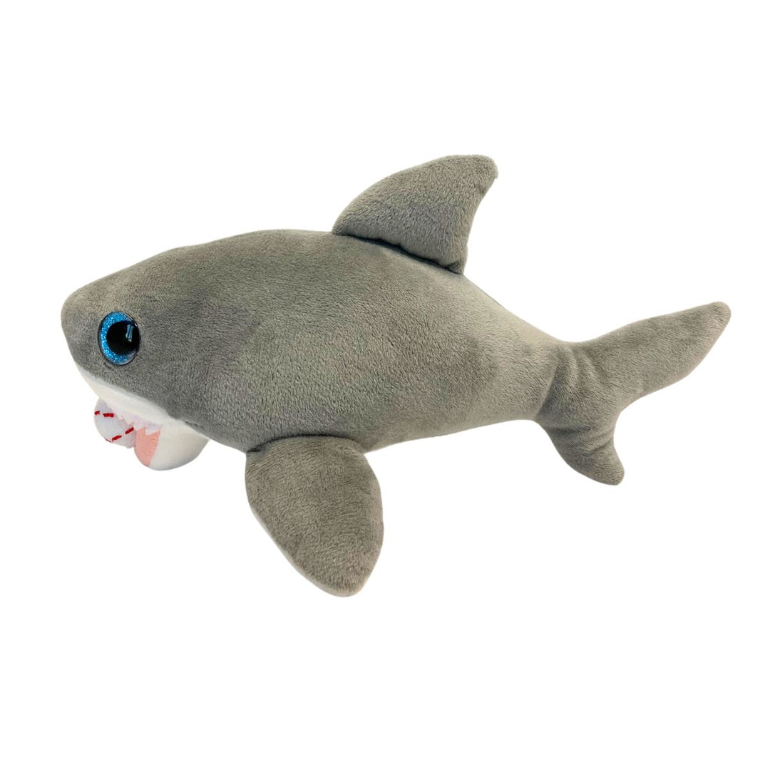 Rays Grey Shark with Baseball Plush Toy