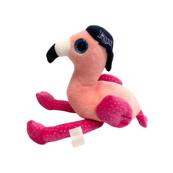 Rays Pink Flamingo with Rays Hat Plush Toy