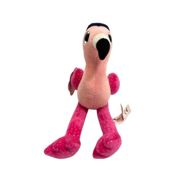 Rays Pink Flamingo with Rays Hat Plush Toy