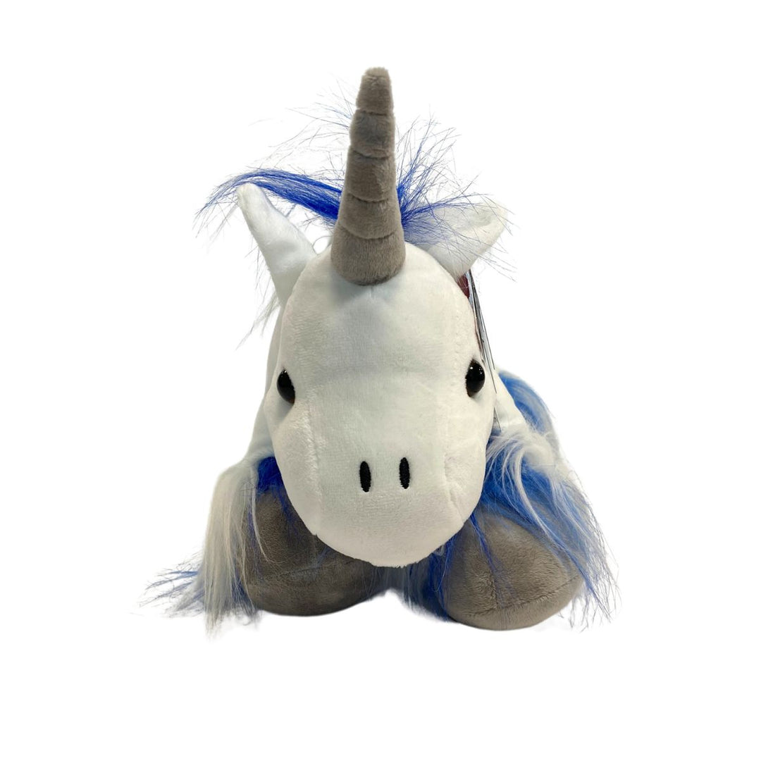 Rays White and Blue TB Unicorn Plush Toy