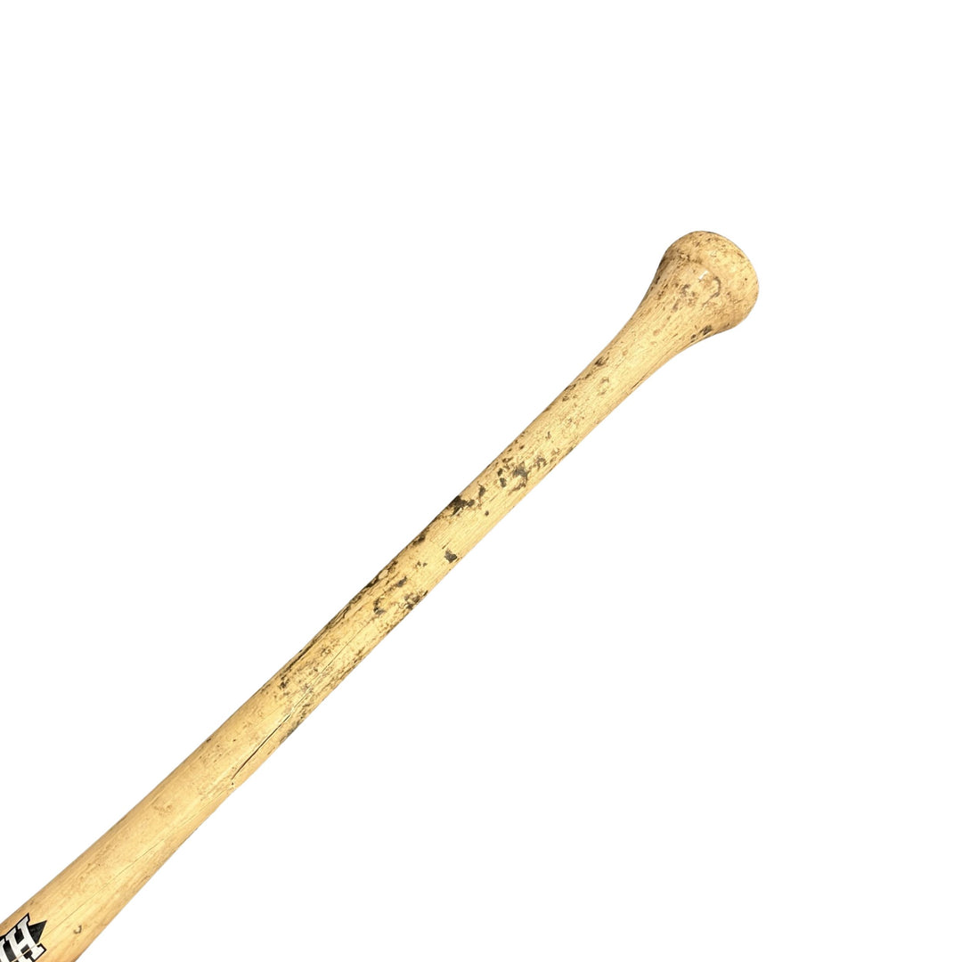 Rays Taylor Walls Game Used Autographed Broken Bat